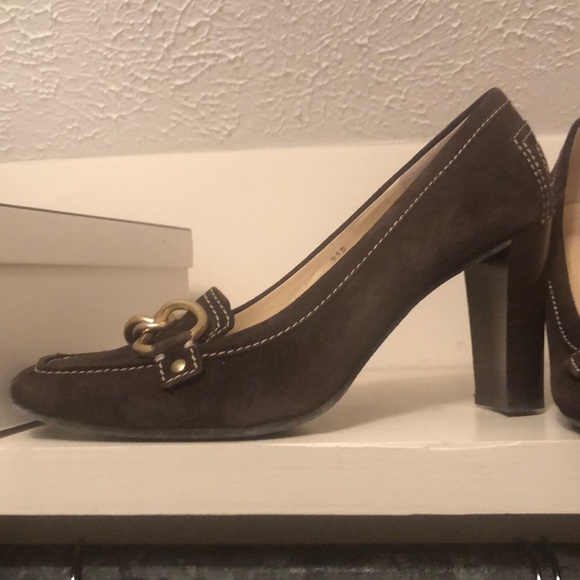 Coach suede heels - Picture 3 of 5